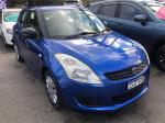 2012 Suzuki Swift Hatchback GA FZ